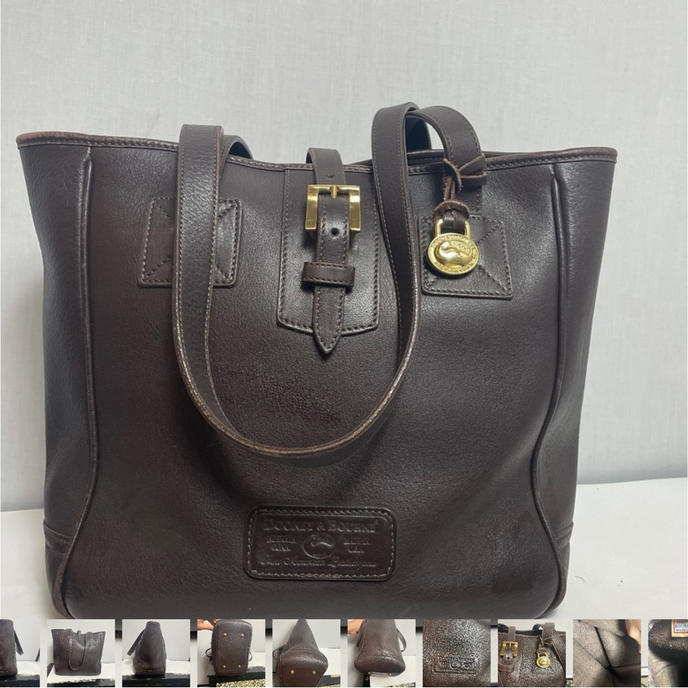 Dooney Bourke Leather Shopper Tote